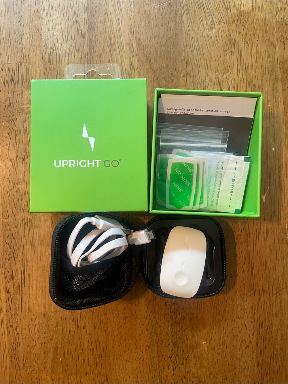 Upright GO Posture Trainer Wearable - White